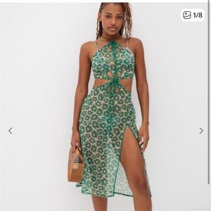 NWT For Love & Lemons Claudia Midi small nwt